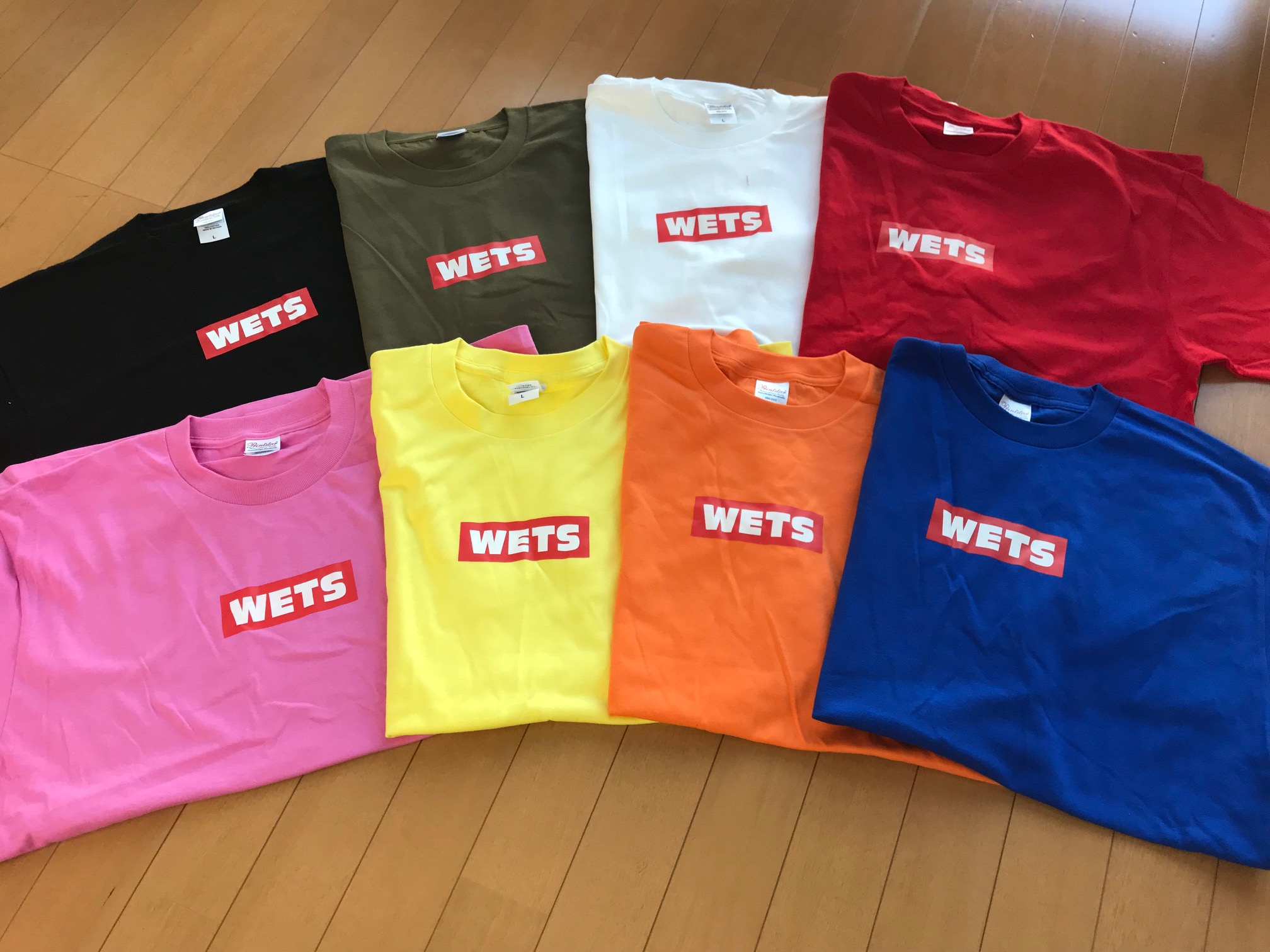WETS Tシャツ販売開始！